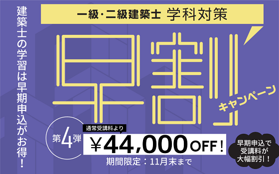 早割キャンペーン