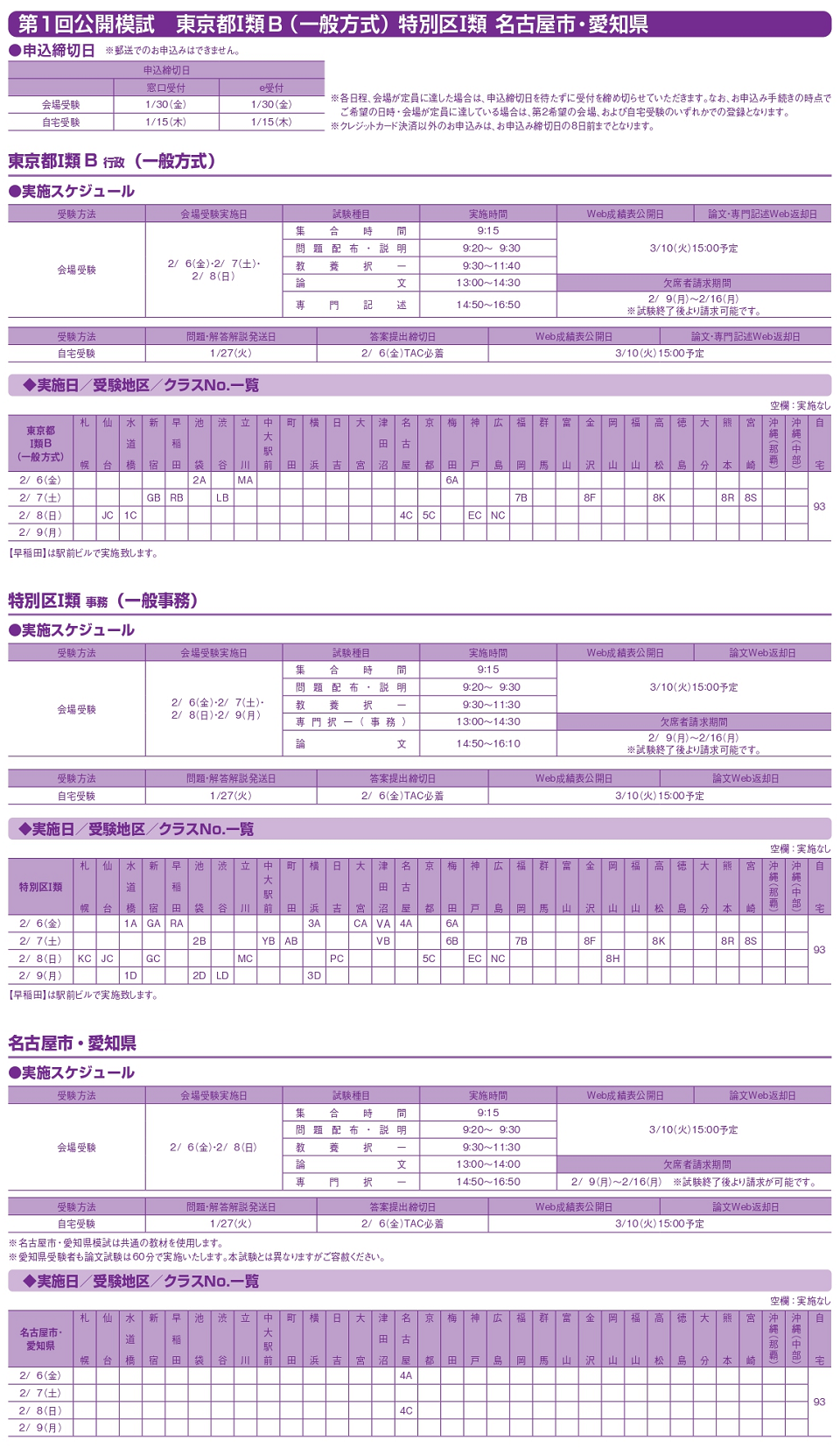 第1回公開模試(行政職)