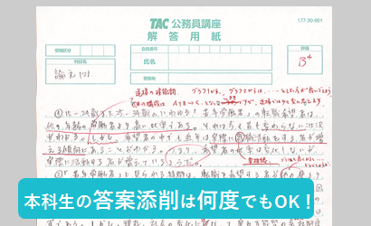 論文試験対策