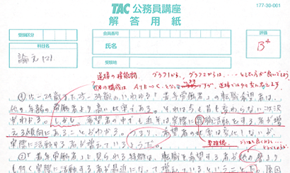 論文対策 | 理系公務員（技術職） ｜資格の学校TAC[タック]