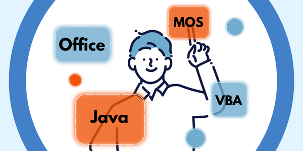 分野別の項目から「MOS」を選択する男性