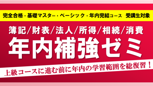 年内補強ゼミ