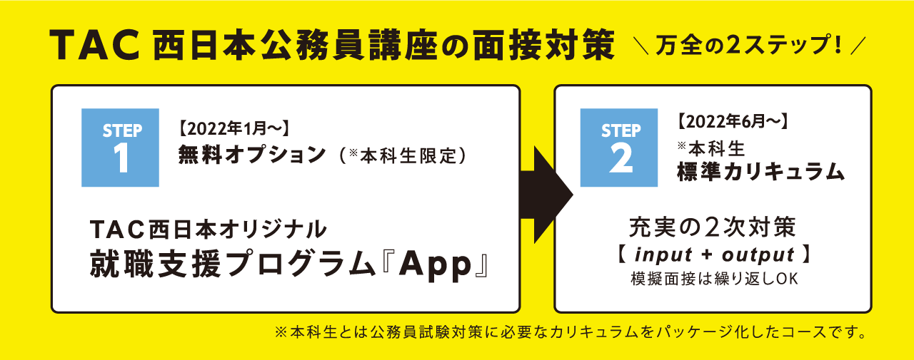 公務員 就職支援プログラムapp 資格の学校tac タック