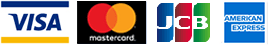 VISA MasterCard JCB AMERICAN EXPRESS VISA MasterCard JCB AMERICAN EXPRESS
